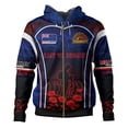 thumbnail image 3 of Sudadera con capucha con gráfico de la Real Fuerza Aérea Aotearoa del Día de Anzac de Nueva Zelanda, bandera Y2k, novedad, sudaderas con capucha y sudaderas, sudaderas con capucha para hombre, 3 of 5