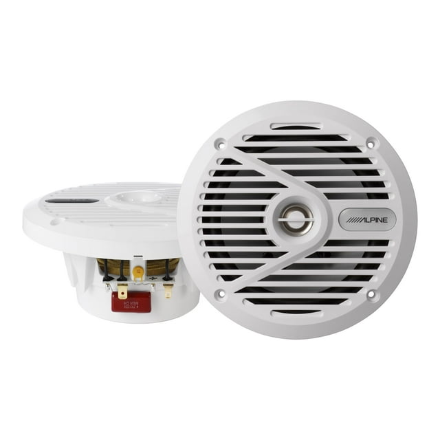 Alpine SPS-M601W 6-1/2" 2-Way Marine Speakers - White