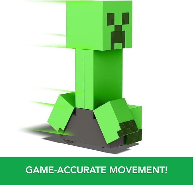 Minecraft Exploding RC Creeper with Lights & Sounds with 10 Explosion Particles and DLC Code