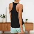 thumbnail image 5 of CHENge Womens Workout Tank Tops with Built Sleeveless Summer Athletic Tank Tops Crewneck Camisole Yoga Shirts Athletic Running Loose Fit Racerback Breathable Tee, 5 of 7