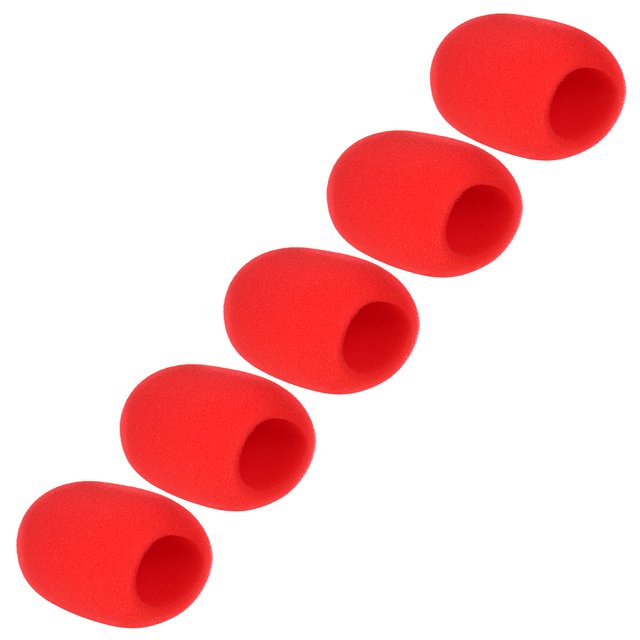 Mic Covers,Compatible With Ball-type Handheld Windscreens Mic Windscreens Mic Covers Ball-type Ktv Dj With Ball-type Ktv 5pcs Handheld Windscreens Covers Compatible With Dj Windscreens Cover Iuppa