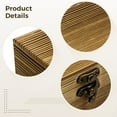 thumbnail image 2 of Wooden Storage Box with Lid Unpainted Vintage Color, Wooden Jewelry Box, Rectangular Wooden Storage Box with Lock for DIY Crafts and Gift Wrapping, 3.7 x 3.9 x 2.4 inches, 2 of 5