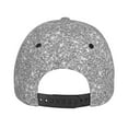 thumbnail image 4 of Goofa GlitterSilver Printed Baseball Cap for Men and Women - Adjustable Unisex Hat for Sports and Casual Wear,Sun protection Casual Outdoor Everyday Fashion Cap, 4 of 9