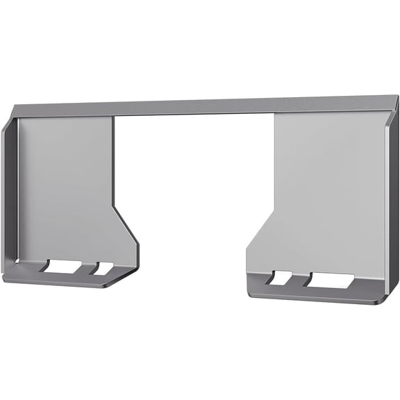 Garvee 1/2" Thick Skid Steer Mount Plate,8000-12000 LBS Heavy Duty Quick Attach Mount Plate for Bobcat, Kubota, Tractors, Steel Adapter Loader, Easy to Weld or Bolt, 45.5*17.7*3.54"