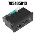 thumbnail image 3 of Dual AUX USB Port Media Hub for Nissan Vehicles 2016-2018, OEM 795405013, 3 of 7