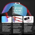 thumbnail image 6 of Oakley OO9463 Sutro Lite Shield Shaped Non-Polarized Sunglasses for Men - Includes Official Eyewear Kit - Redline Frame with Prizm Sapphire Lens, 6 of 6
