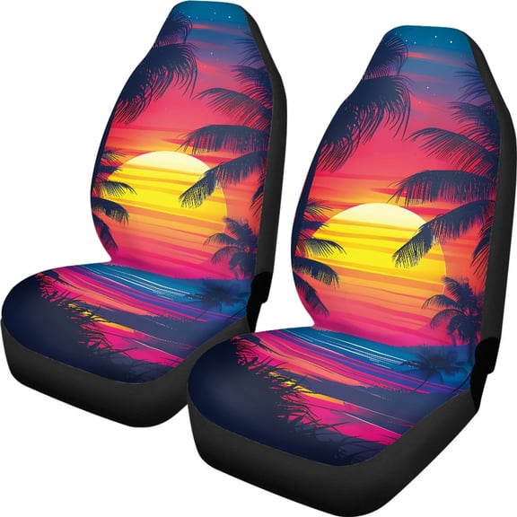 XYZCANDO Automobile Interior Decor Accessories Set of 2 Auto Accessories Car Seat Covers Car Interior Vehicles Seats, Comfortable Protector Truck SUV