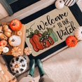 thumbnail image 4 of Welcome to Our Patch Decorative Doormat, Fall Autumn Thanksgiving Pumpkin Low-Profile Floor Switch Mat for Indoor Outdoor 17x30 Inch, 4 of 5