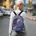 thumbnail image 7 of JIALIOU Mini Backpack Purse for Women Quilted Casual Daypack Small Travel Shoulder Bag, Beautiful Milky Way, 7 of 7