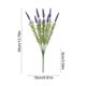 thumbnail image 3 of Flores de lavanda artificiales | Ramo de lavanda artificial realista para decoración del hogar | Flores artificiales moradas, rosas y blancas para arreglos florales, 3 of 6