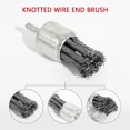 thumbnail image 5 of 3 Pcs Knotted Wire End Brush Set Strong Cleaning Equipment For Paint Removal Deb, 5 of 5