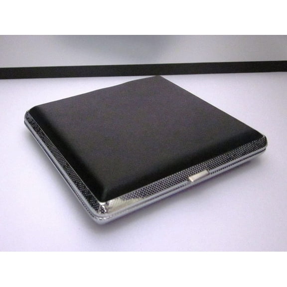Cigarette Carrying Case Holder 20 Pack (Black Color) - Case for KING SIZE CIGARETTE (GD-1080-2)