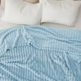 thumbnail image 4 of U by Bedsure Dream Blue Fleece Queen Blanket for Couch - Super Soft Cozy Blankets for Women, Girls, 90x90 inches, 4 of 6