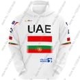 thumbnail image 3 of Sudadera con capucha de los Emiratos Árabes Unidos para hombre, sudadera informal, sudadera con capucha de Portugal y Eslovenia, ropa roja, ropa de calle, ropa deportiva, 3 of 5