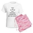 thumbnail image 6 of CafePress - You Get Organic Chemistry O Women's Light Pajamas - Women's Short Sleeve Print T-Shirt and Pants Light Cotton Pajama Set, 6 of 7