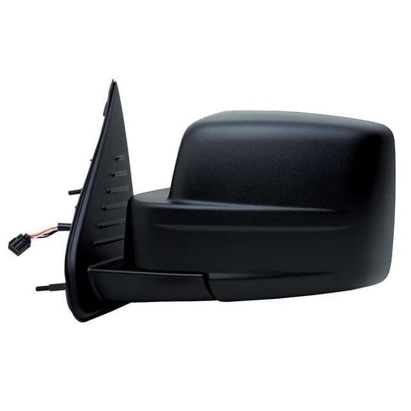 60156C - Fit System Driver Side Mirror For 08-12 Jeep Liberty, Code Gts, W/ Out Memory, Black, Foldaway, Heated Power