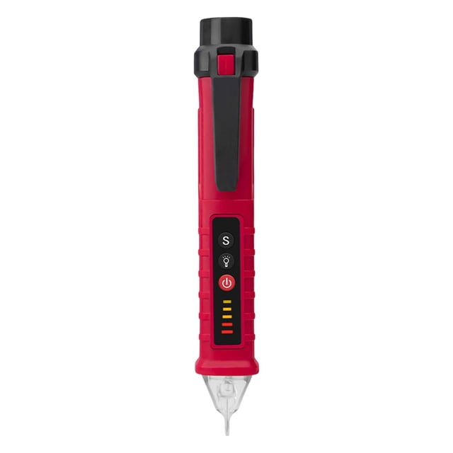 koolsoo Testeur de Tension Réglable Buzzer Alarme Fil Vivant/nulle Détecteur de Cassure Rouge