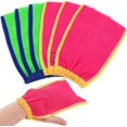 thumbnail image 1 of HAHDAXIA 6 Pcs Exfoliating Washcloth, Korean Exfoliating Mitt, Colorful Korean Exfoliating Cloth for Removing Dry, Large Size Exfoliating Body Scrubber (Style 2), 1 of 7