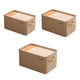 thumbnail image 4 of Organizador Sujetadores Caja Almacenamiento Plegable para Pantalones Vaqueros Doméstico Tela (caqui M), 4 of 7