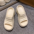 thumbnail image 4 of Mujeres Flip de verano Flips sin deslizamiento de cuña zapatillas de tacón de cuña gruesas de plataforma gruesa para fiestas para el jardín Sport Sport Sport, 4 of 9
