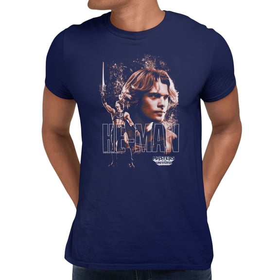 Masters Of The Universe Movie He Men's T Shirt (Navy, S-XXXL)