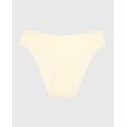 thumbnail image 5 of Ultrasoft Modal Bikini Panty with Lace Trim in Lemon Icing, 5 of 5