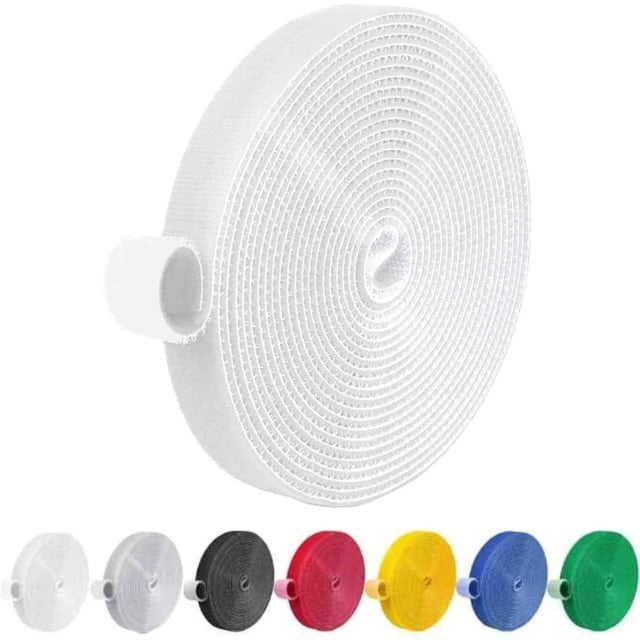 1M/3M/5M Fastener Cable Organizer Cable Ties Wire Winder Keeper USB Cables Management Protector Earphone Mouse Cord Ties