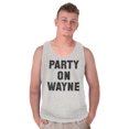 thumbnail image 5 of Party On Wayne Garth 1990s Tank Top T Shirts Men Women Brisco Brands M, 5 of 6