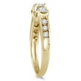 thumbnail image 2 of SZUL Women's 1 Carat TW Diamond Three Stone Ring in 10K Yellow Gold (J-K-L Color, I2-I3 Clarity), 2 of 4