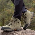 thumbnail image 3 of YOURDIARY Womens Mens Waterproof Anti-Slip Hiking Boots Outdoor Trekking Camping Trail Hiking Shoes, 3 of 8