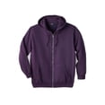 thumbnail image 5 of Kingsize Men's Big & Tall Fleece Zip-front Hoodie Jacket, 5 of 6
