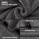 thumbnail image 3 of Paquete de 2 toallas de baño Orighty, microfibra gris al tacto, 140 x 70 cm, 3 of 6