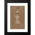 thumbnail image 2 of Jean-Louis Forain 16x24 Black Modern Framed Museum Art Print Titled - Woman in a Pink Dress, 2 of 5