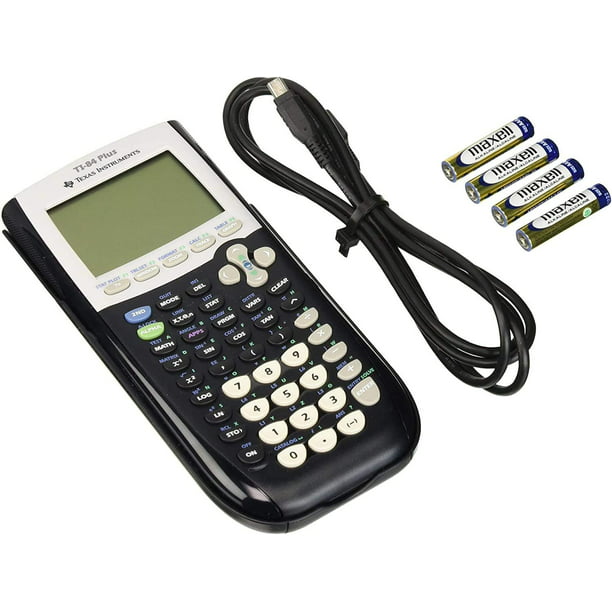 Blanco Elk jaar dealer Texas Instruments TI-84 Plus Graphing Calculator, Black - Walmart.com