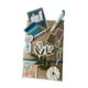 thumbnail image 4 of Cita con un libro Libro de fantasía Vintage Portátil Creativo Ligero Scrapbooking Azul, 4 of 9