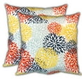 thumbnail image 4 of Joita Lemon Cake Polyester Outdoor Pillows in Blue (Set of 3), 4 of 5
