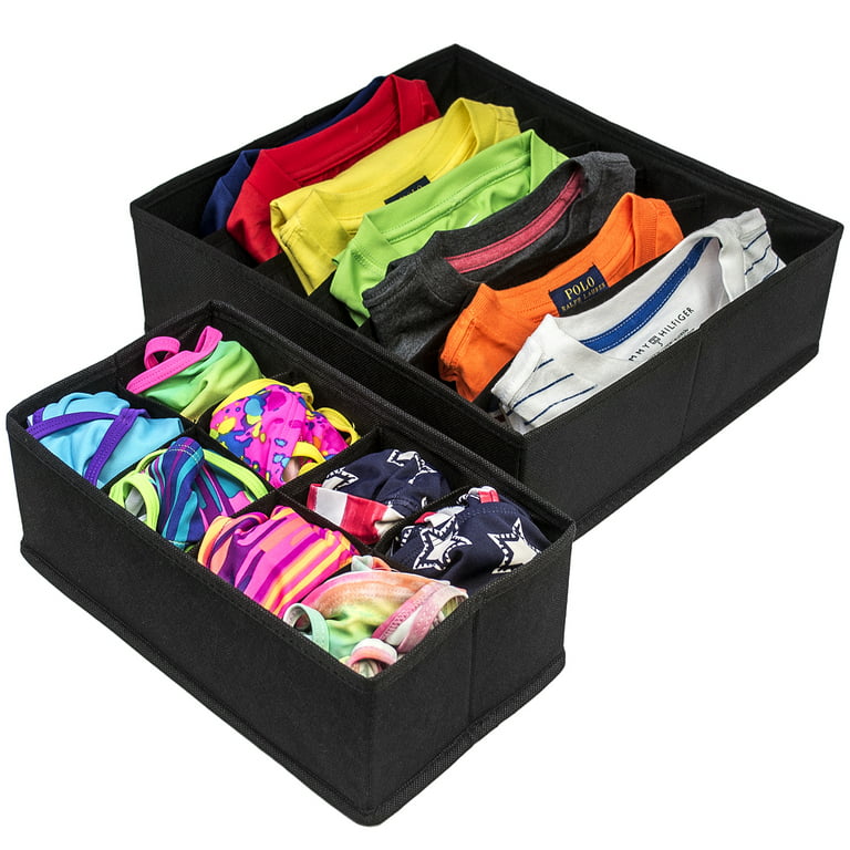 3in1 Folding Closet Organizer Storage Wardrobe Clothes Underwear Organizer  Drawers Clothes Separator Boxes* *950*