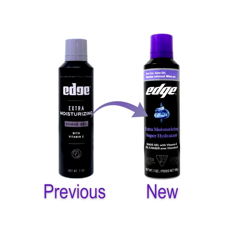 Edge Shave Gel Extra Moisturizing with Aloe & Protection, Foaming