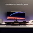 thumbnail image 5 of Fenge Acrylic Monitor Stand Riser, 42.5 Inch Monitor Stands Shelf with 12 Color LED Light, 5 of 9