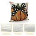 thumbnail image 4 of FUMJ  Fall Pillow Covers Polka Dots Pumpkin Decorative Throw Pillows Autumn Decor Seasonal Party Cushion Case for Home Couch Sofa, 4 of 5