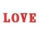 thumbnail image 5 of Letrero de amor decorativo de madera para escritorio, adorno independiente para casa de campo. AMAR, 5 of 9