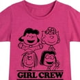 thumbnail image 3 of Peanuts - Girl Crew - Toddler And Youth Girls Short Sleeve Graphic T-Shirt, 3 of 6