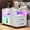 White, variant on 360° LED Nightstand with Wireless Charging Station, Movable Adjustable Bedside Table