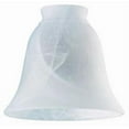 thumbnail image 2 of Westinghouse Lighting 8127200 2.25 in. Milky Scavo Bell Lamp Shade, 2 of 2