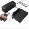 thumbnail image 3 of Car Armrest Box Adjustable Pad Refit Car Central Lift Storage Armres Organizer Box Arm Rest (Black red line), 3 of 5