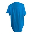 thumbnail image 3 of Breezora Oversized Button Down Pocket Tee for Women Stylish Casual Short Sleeve Top with Loose Comfortable Fit M Size Blue, 3 of 9