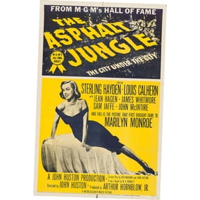 Asphalt Jungle The Movie Poster Giclee Print Reprint 27inx40in for any room 27x40 Square Adults Z Posters