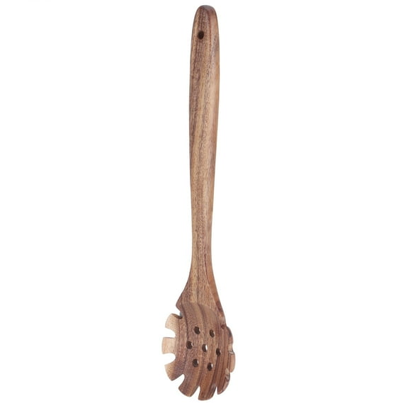 Noodle Spoon, Teak Spaghetti Server Pasta Server Easy To Noodle Colander For Restaurant For Kitchen
