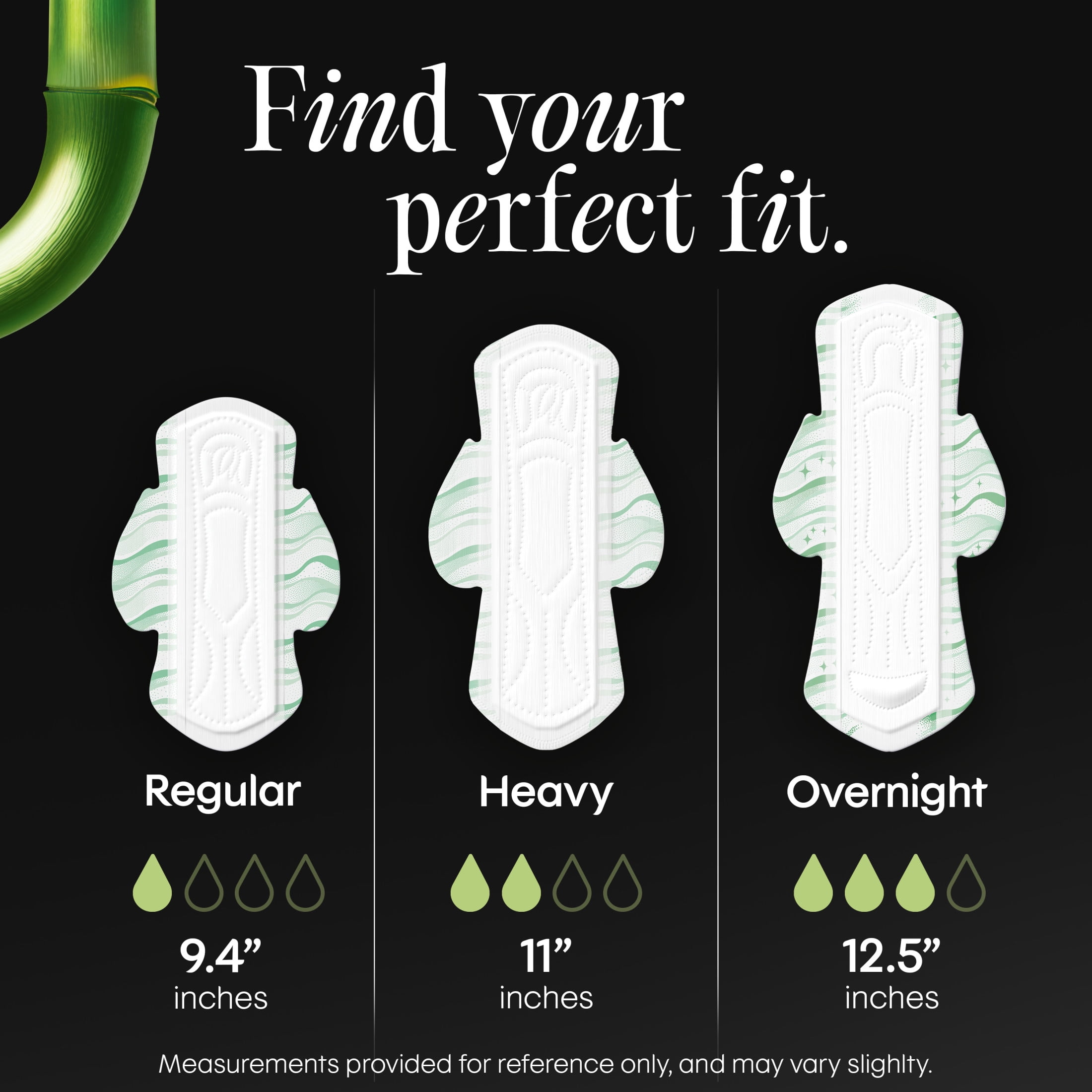 Kotex Bamboo Ultra Thin Overnight Pads with Wings, 24 Count