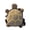 Brown, variant on Large Capacity Plush Dog Self-Backpack for Small Dogs Bichon Teddydog Treat Storage Bag for Walking Pet Supplies